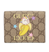 Gucci GG Bananya Card Holder, &pound;210, Accessories, Beige, Canvas, Front view